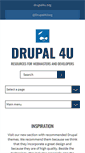 Mobile Screenshot of drupal4u.org