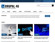 Tablet Screenshot of drupal4u.org